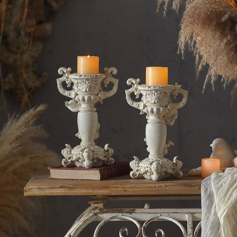 Baroque Cherub Candle Holder Berriscent
