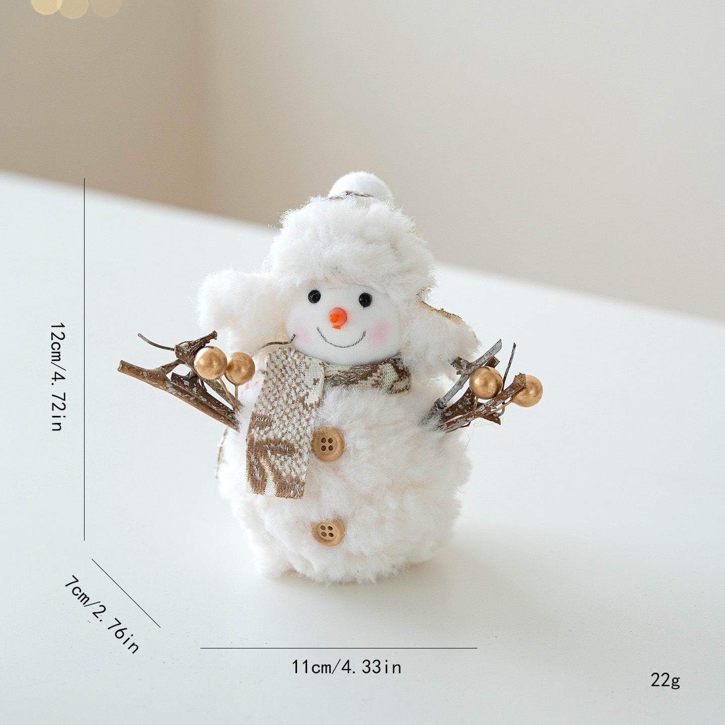 Snowman Family Decoration Set