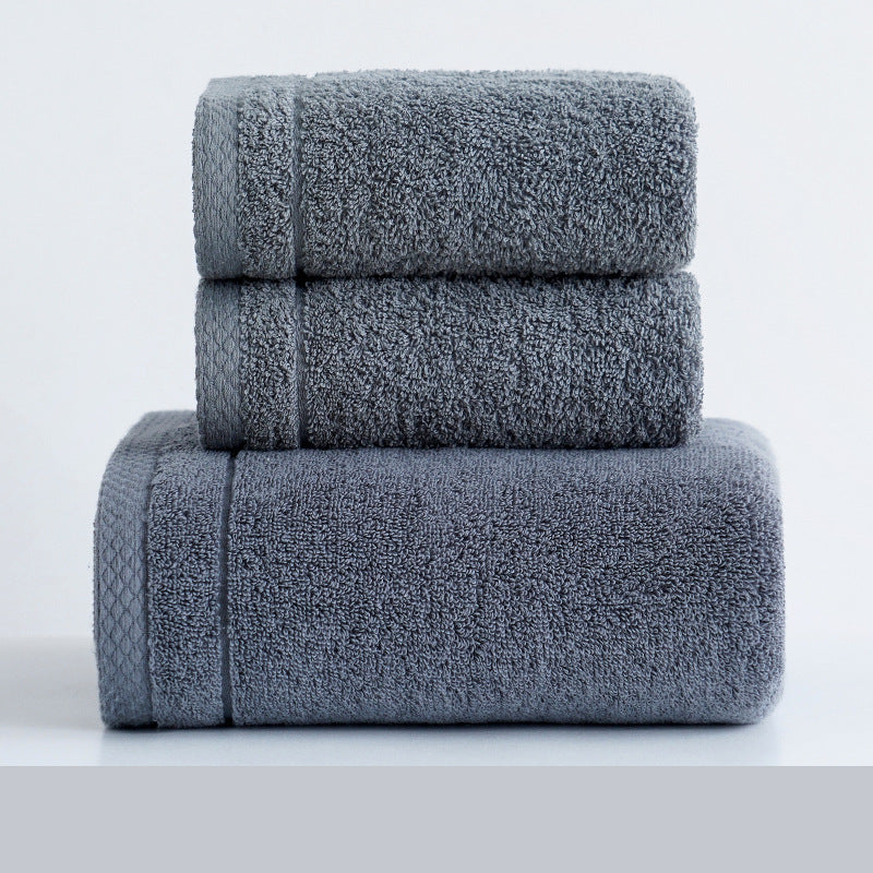 Luxury 3-Piece Combed Cotton Towel Set Berriscent