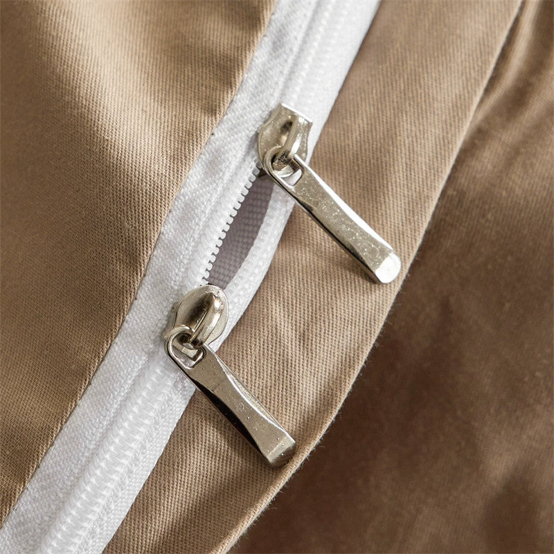 The Vellum Scroll | Sculpted Triple-Weave Bed Linen