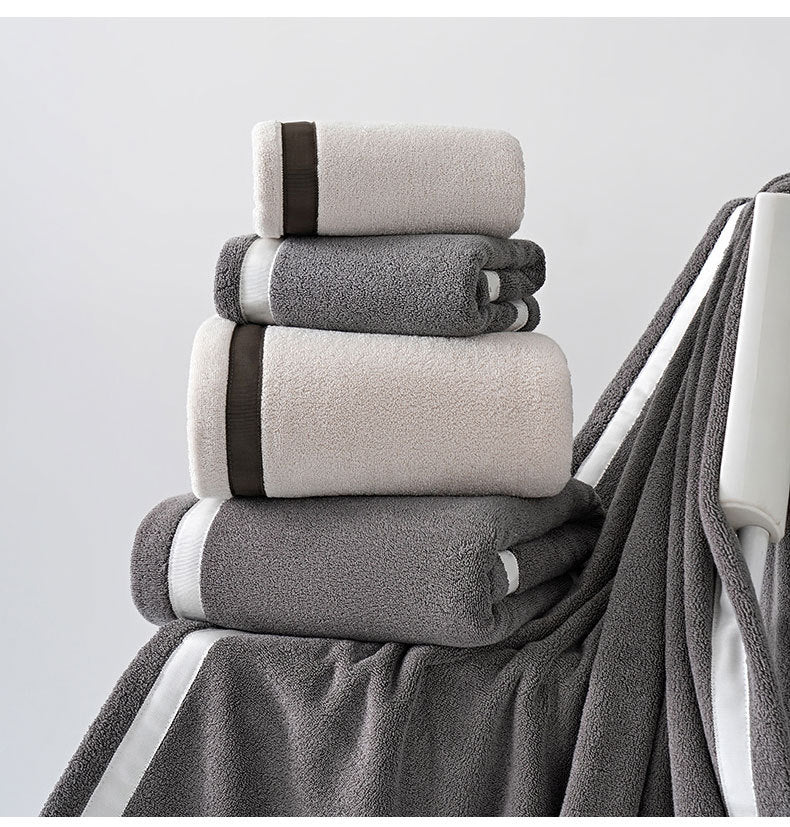 Pure Edge Antibacterial Cotton Towel Berriscent