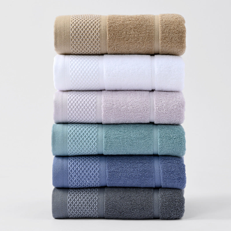 Ethereal Weave Towel Set – 6 Pieces, 100% Cotton Berriscent