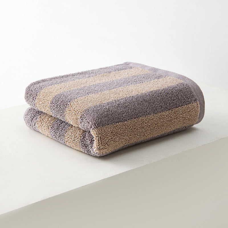 Classic Stripe Pure Cotton Hand Towel – Effortless Style and Everyday Comfort Berriscent