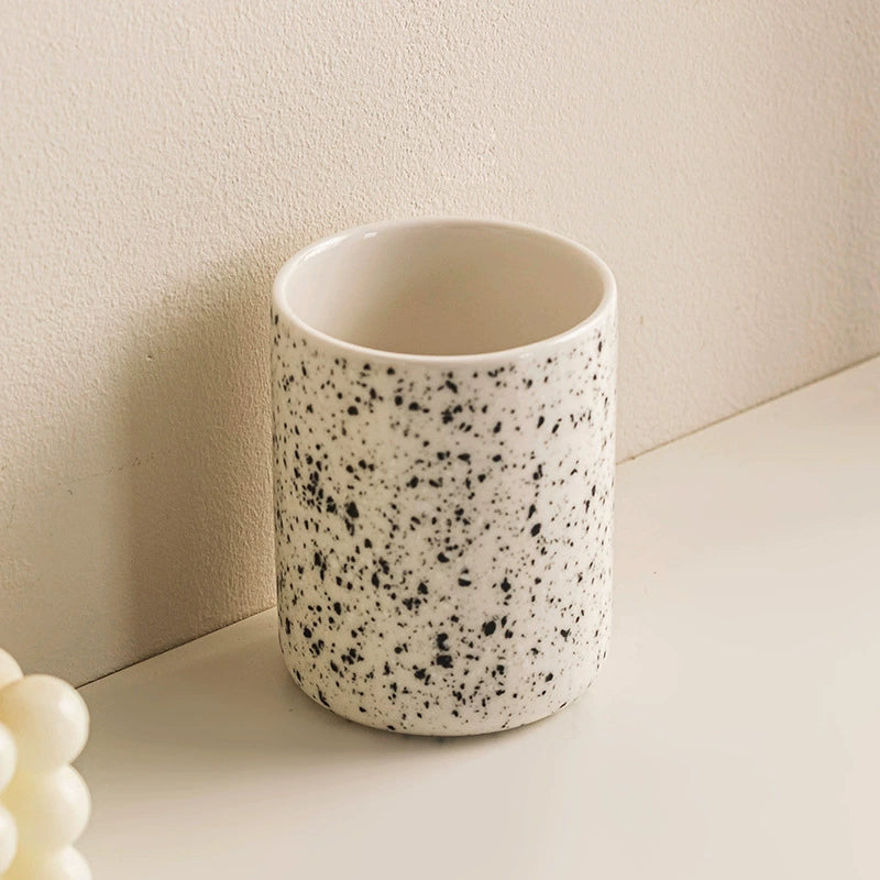 Terra Speckle Ceramic Bathroom Collection Berriscent