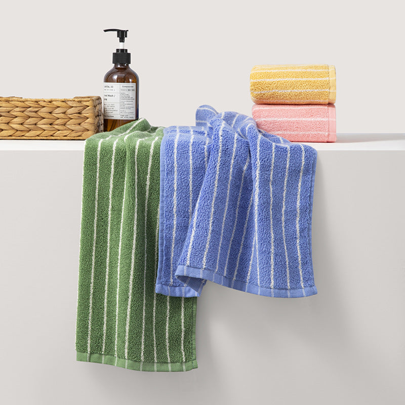 Coastal Lines | Long-Staple Cotton Hand Towel