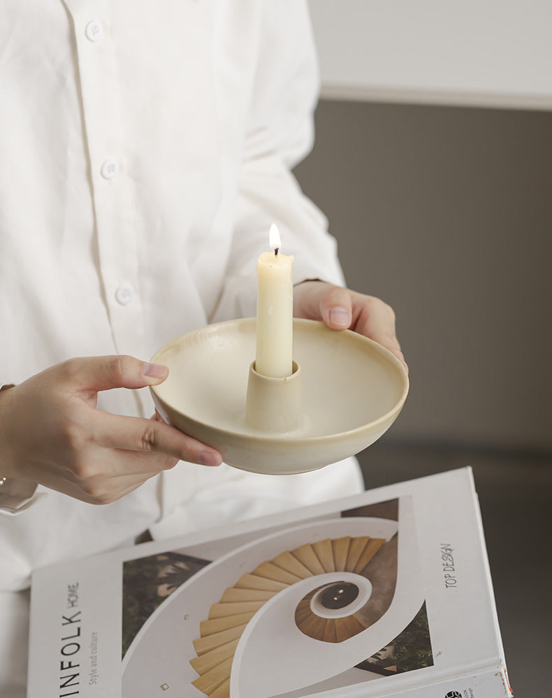 Pure Balance Ceramic Candle Holder Berriscent