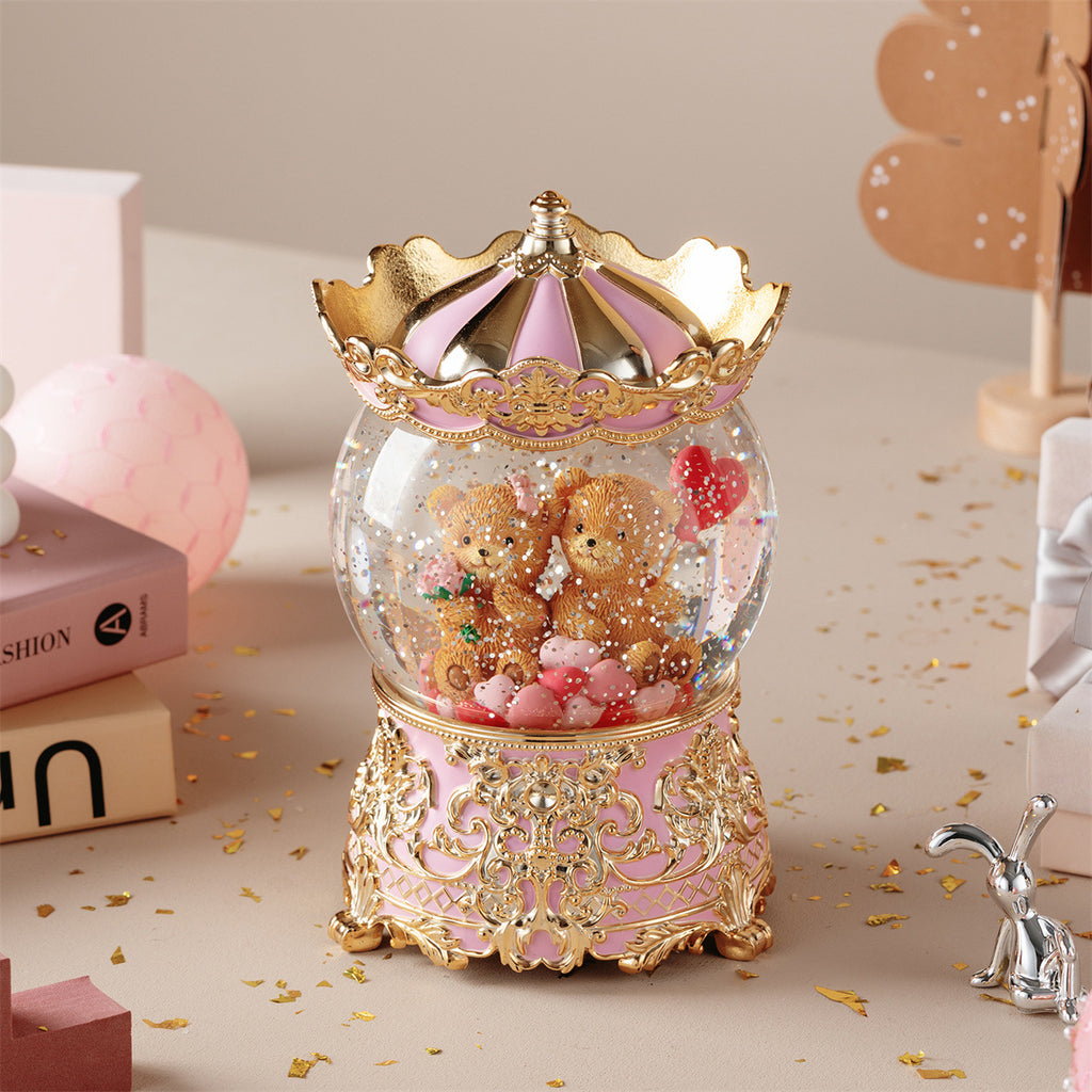 Enchanted Rotating Musical Carousel Berriscent