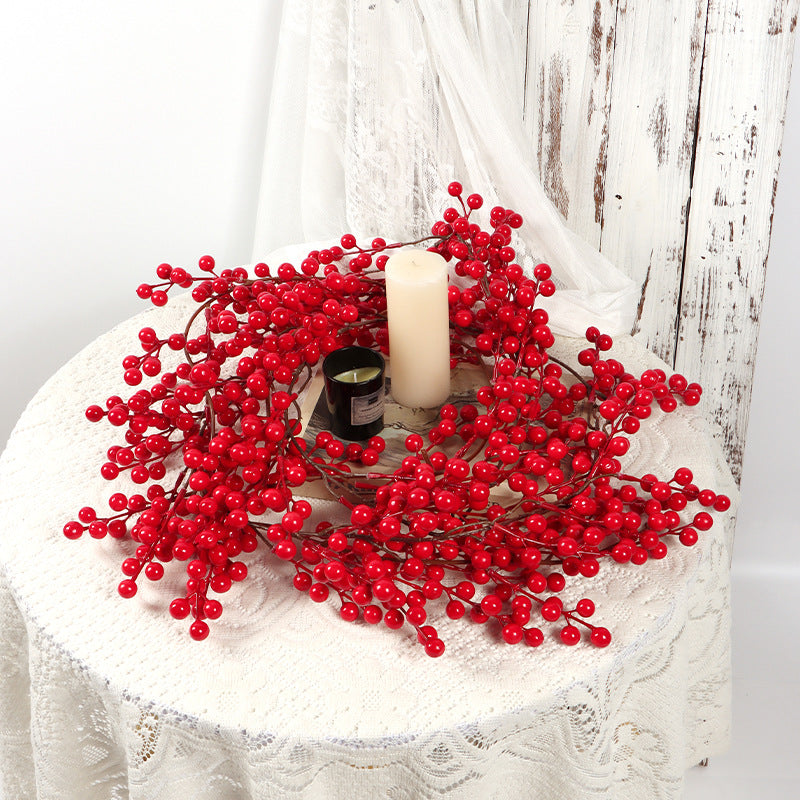 Festive Red Berry Garland – 2m