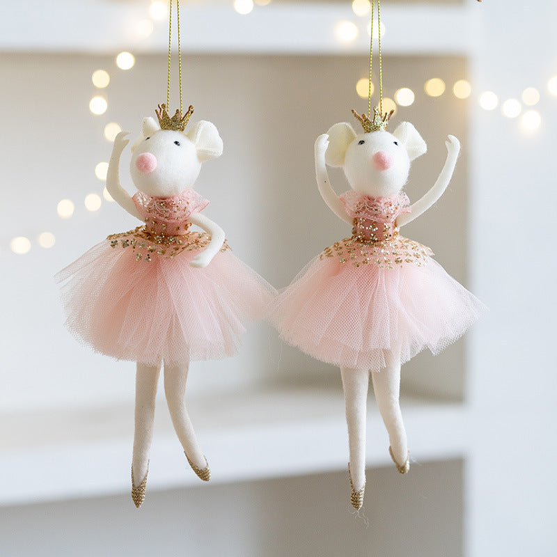 Royal Ballet Mice – Pink Tutu Ornament Collection Berriscent