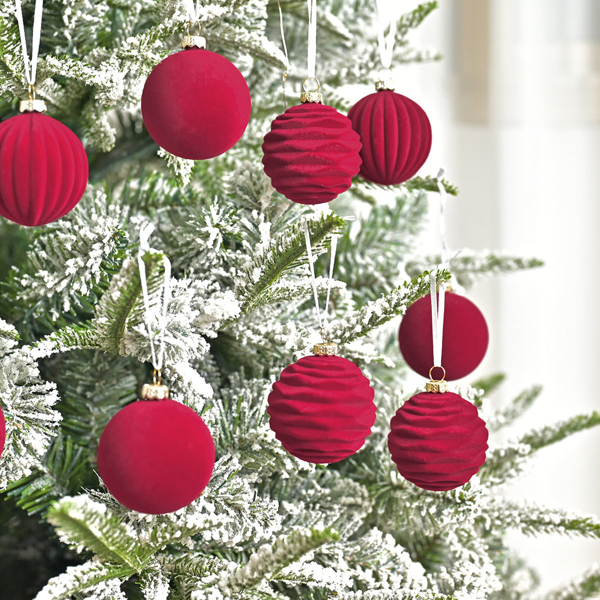 Velour Noel Collection Christmas Baubles Berriscent