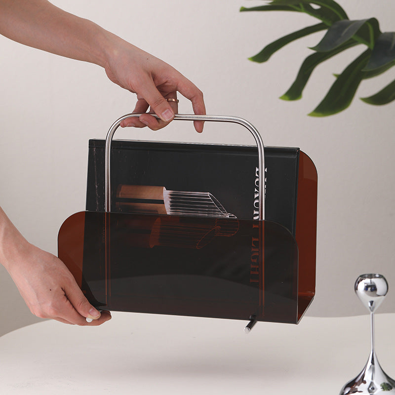 Aurora Acrylic Magazine Holder Berriscent