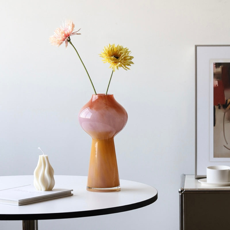 Aurora Blush Pedestal Vase Berriscent