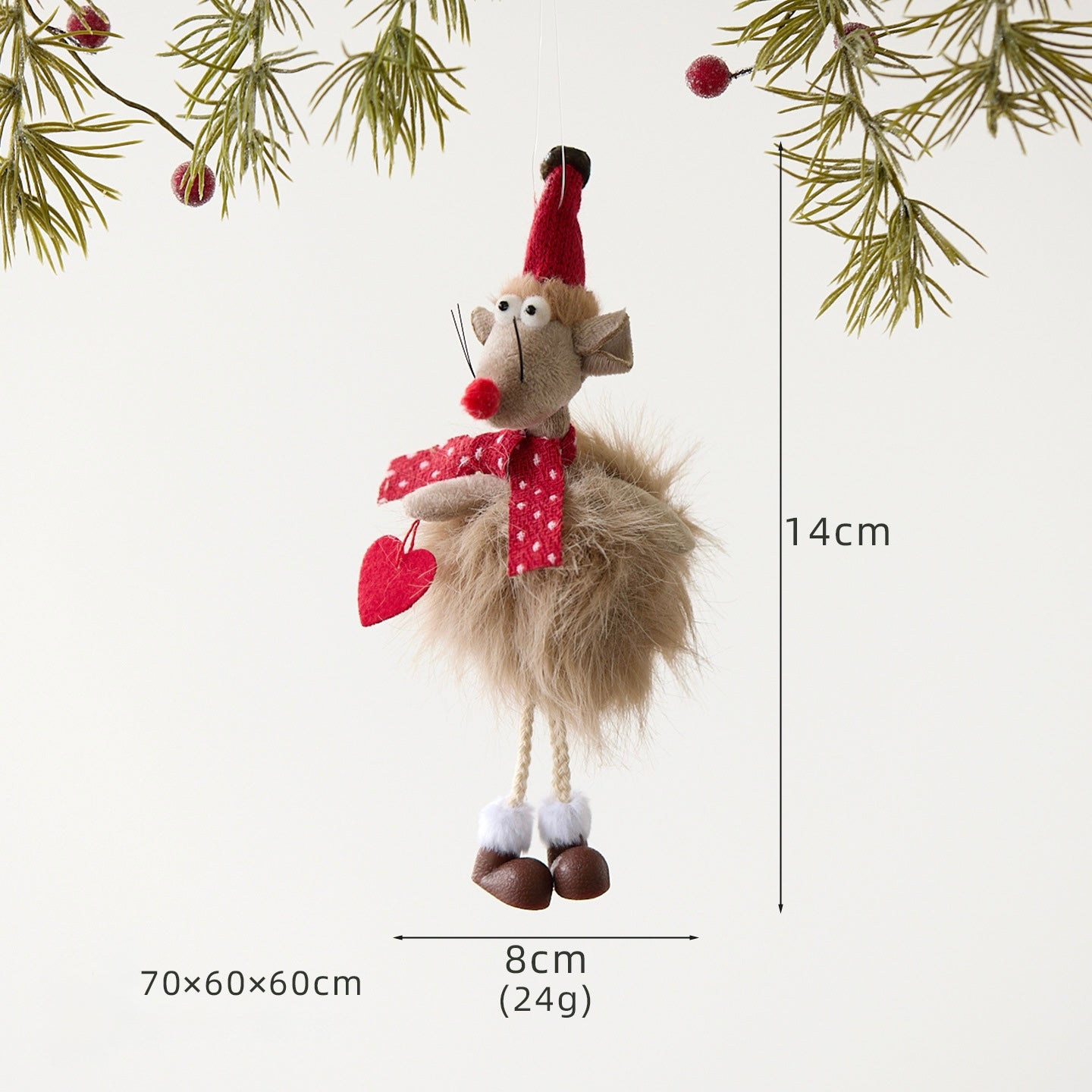 Whimsical Christmas Mice