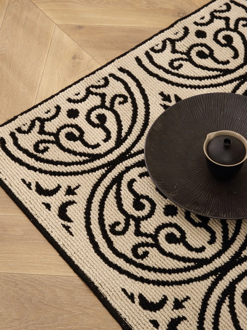 Ornamental Medallion Rug Berriscent