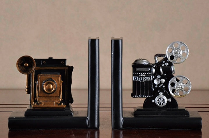 Retro Nostalgic Film Bookends Berriscent