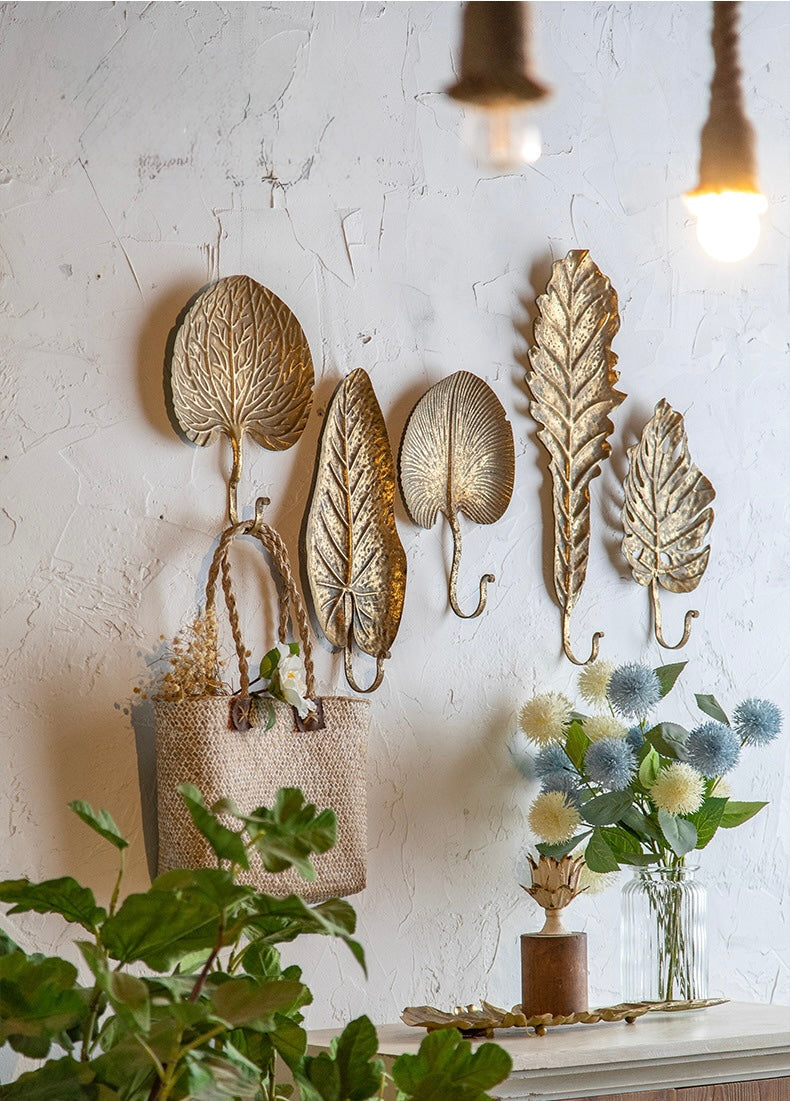 The Golden Foliage Wall Hooks Berriscent