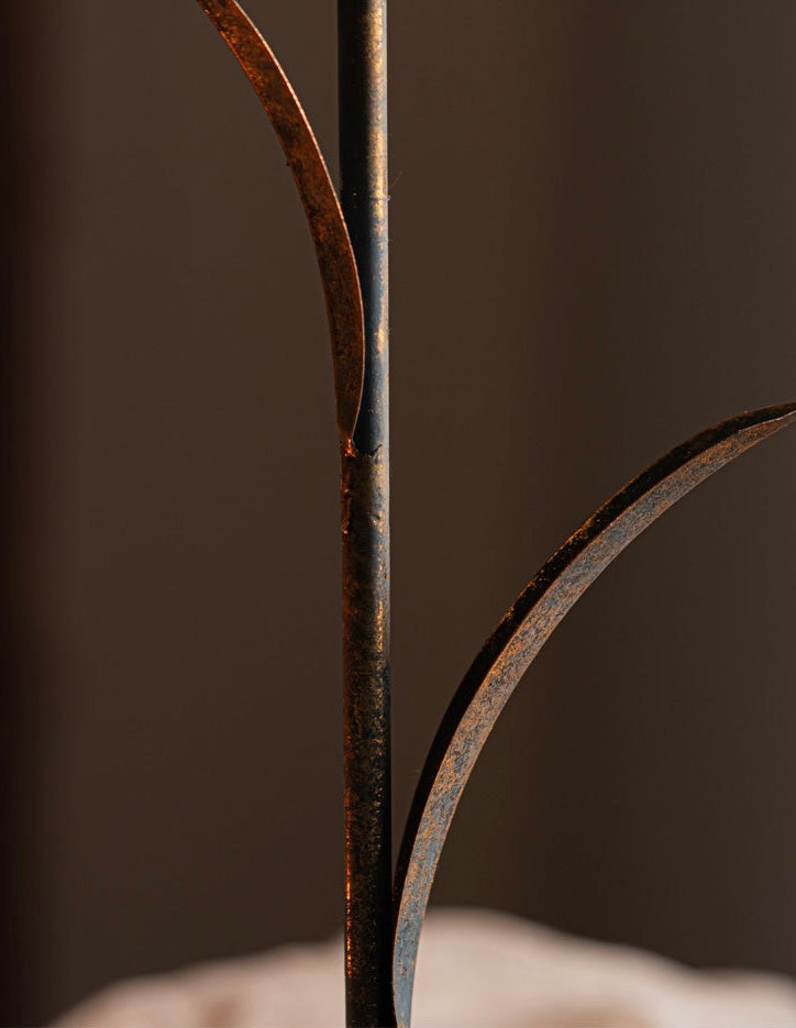 Willow Flame Candle Holder – Wrought Iron Berriscent