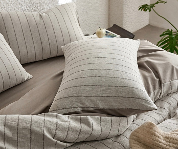 The Atelier Stripe | 40s Double-Jacquard Cotton Bed Linen
