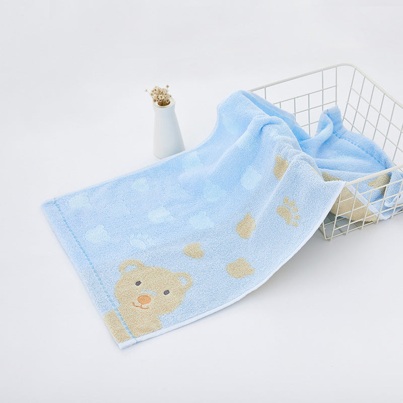 Animal Friends Cotton Hand Towel Berriscent