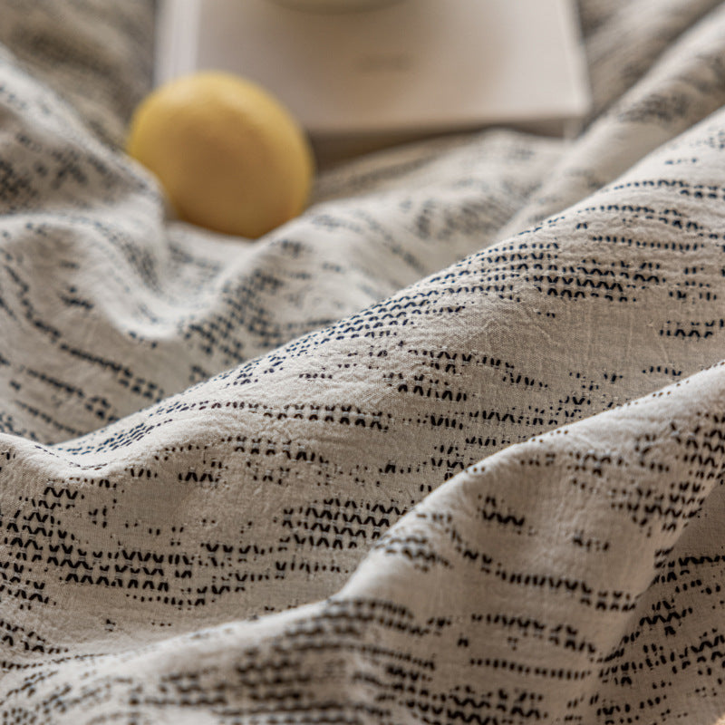 Thickened Pure Cotton Four-Piece Bedding Set Berriscent