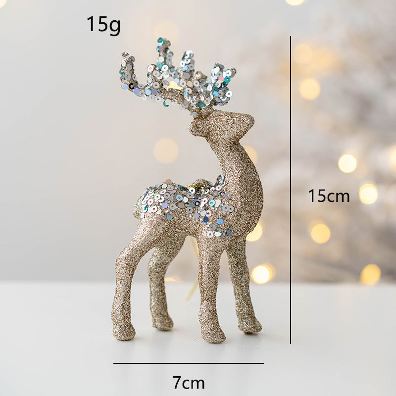 Crystal Glimmer Reindeer Figurine Berriscent