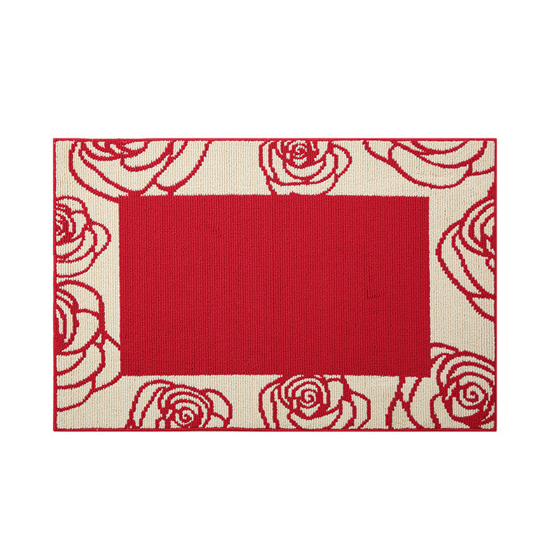Rosette Geometry Woven Area Rug Collection Berriscent