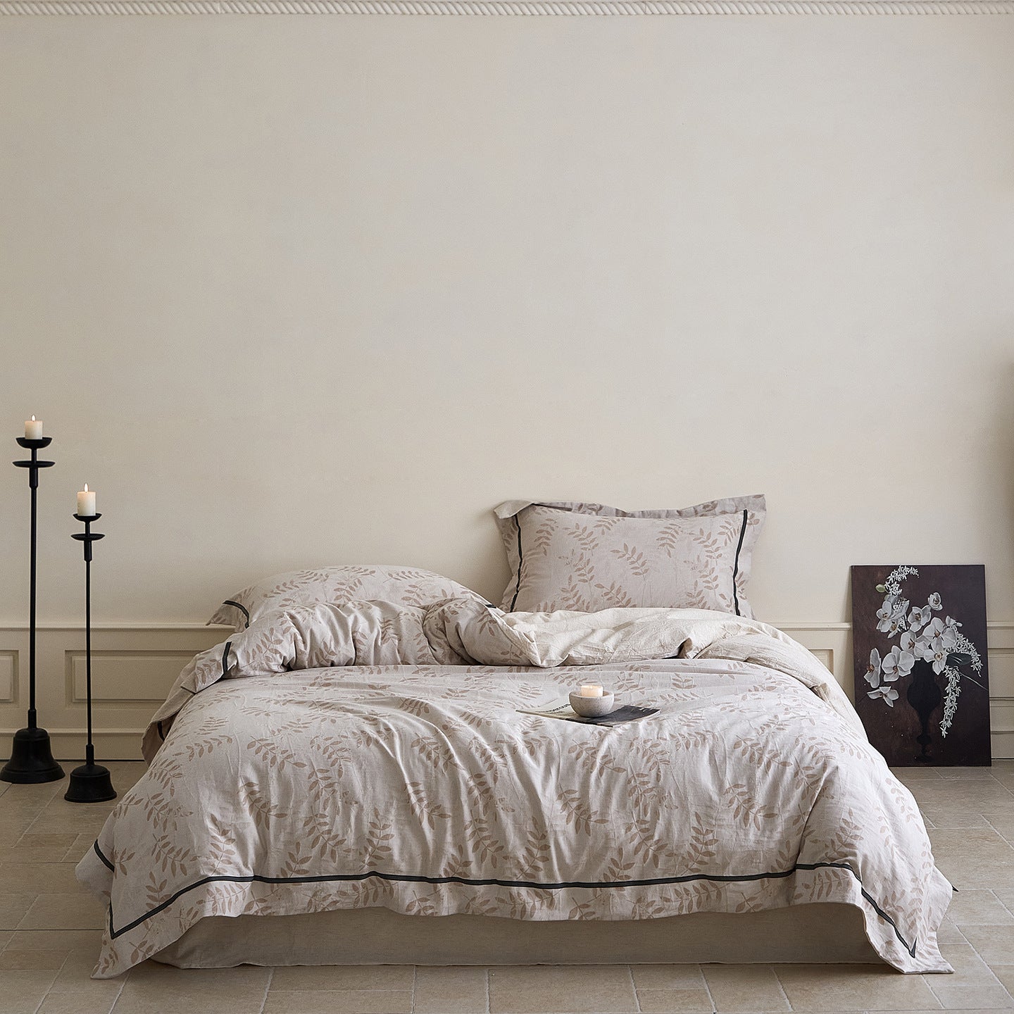 The Zen Drift Series | 80/20 Cotton-Linen Bed Linen