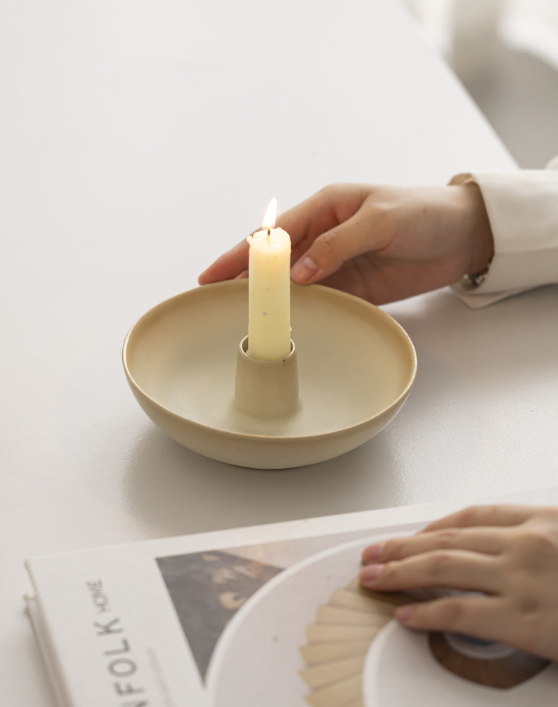 Pure Balance Ceramic Candle Holder Berriscent