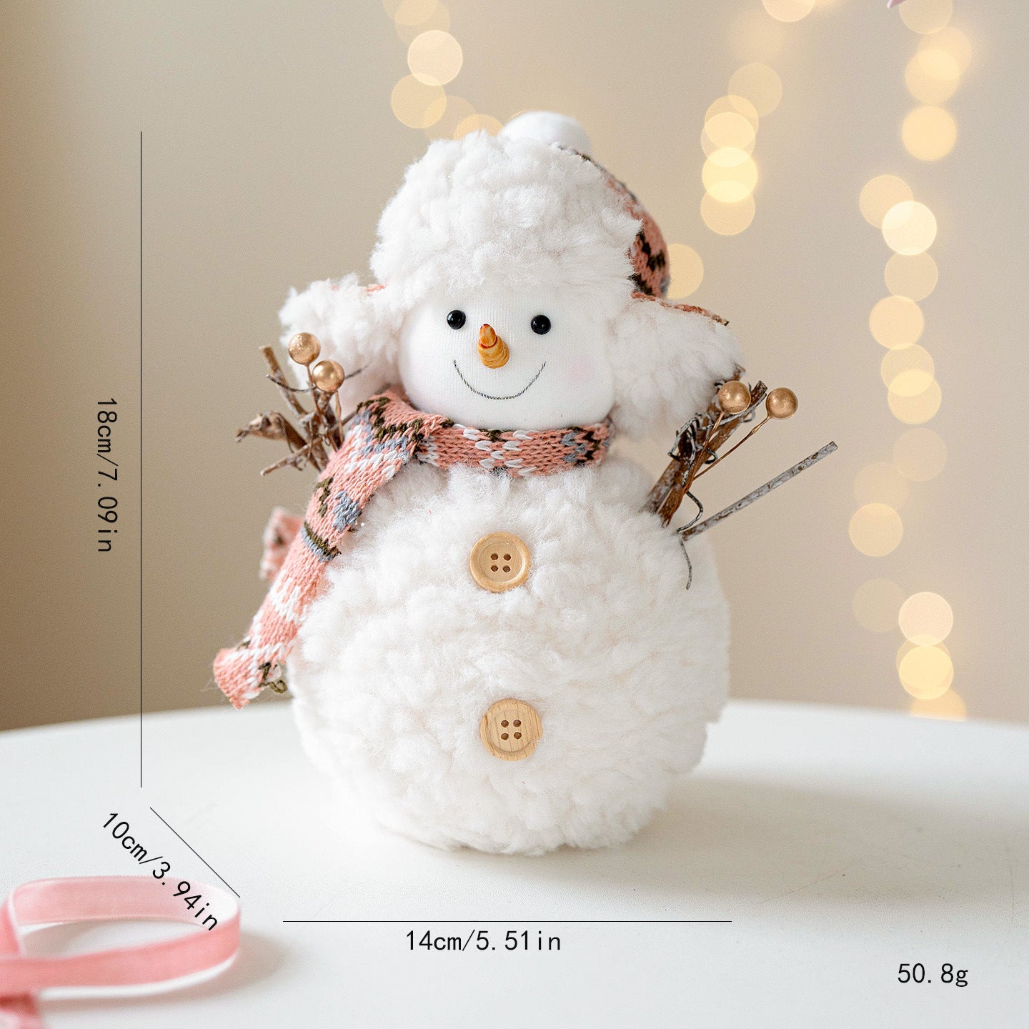 Snowman Family Decoration Set