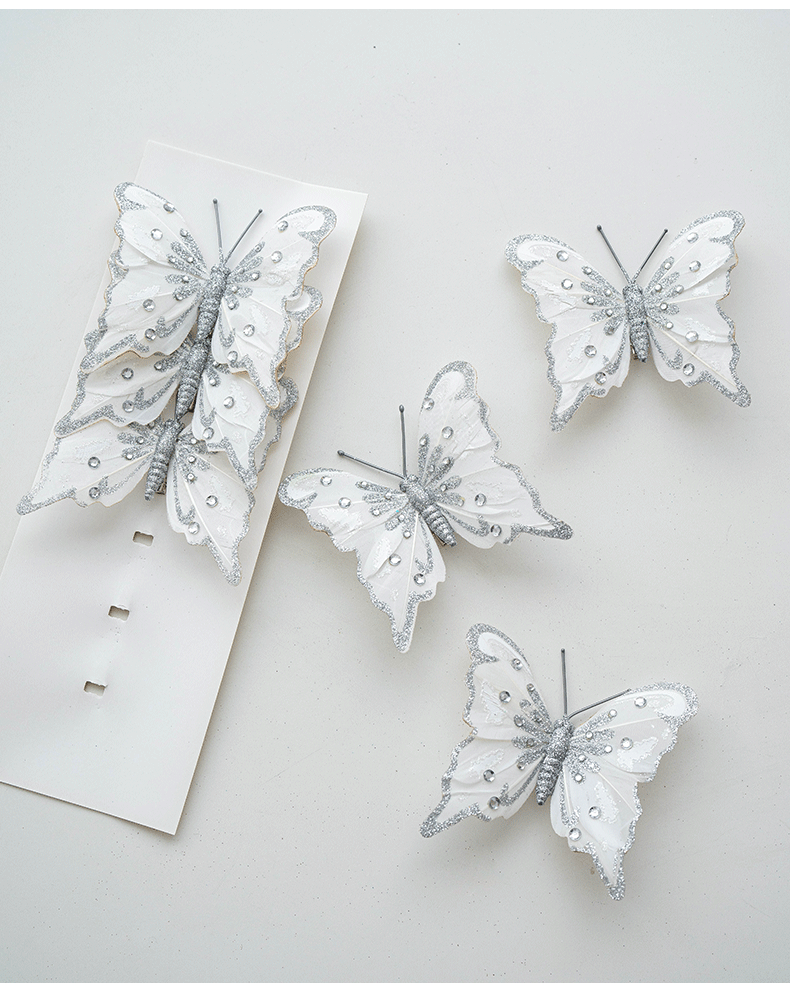 Crystal Wing Butterfly Clip Berriscent
