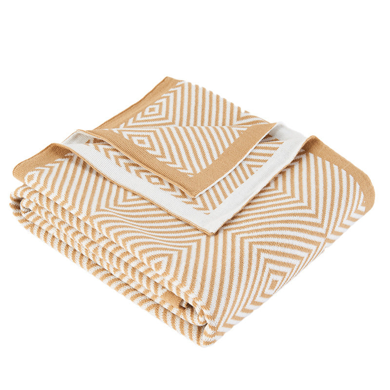 Golden Maze Reversible Throw Berriscent