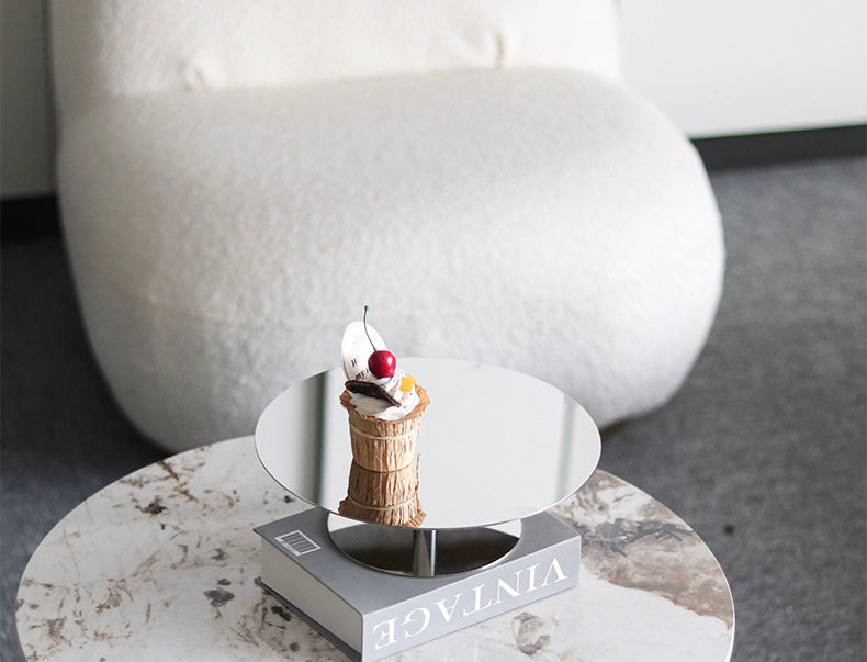 Stainless Steel Mirror Display Stand Berriscent