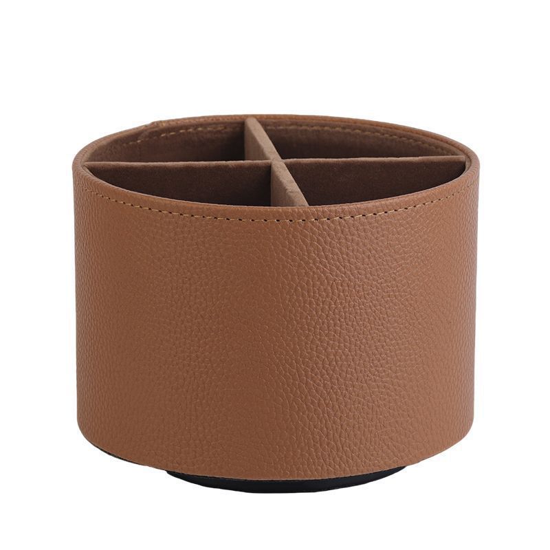 Royal Spin Leather Rotating Organizer Berriscent