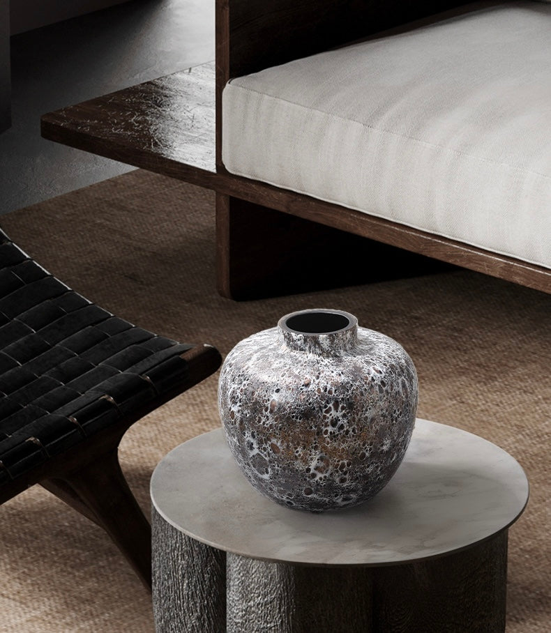 Lunar Stone Art Glass Vase Berriscent