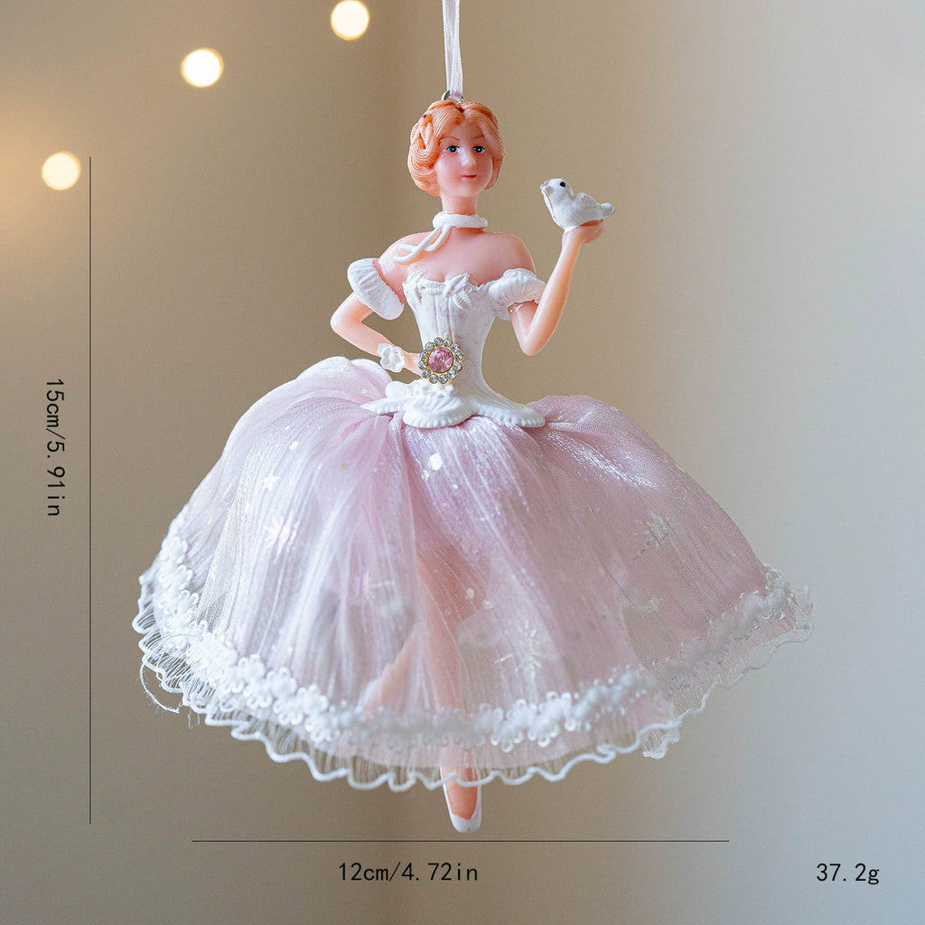 Elegant Ballerina Hanging Ornament