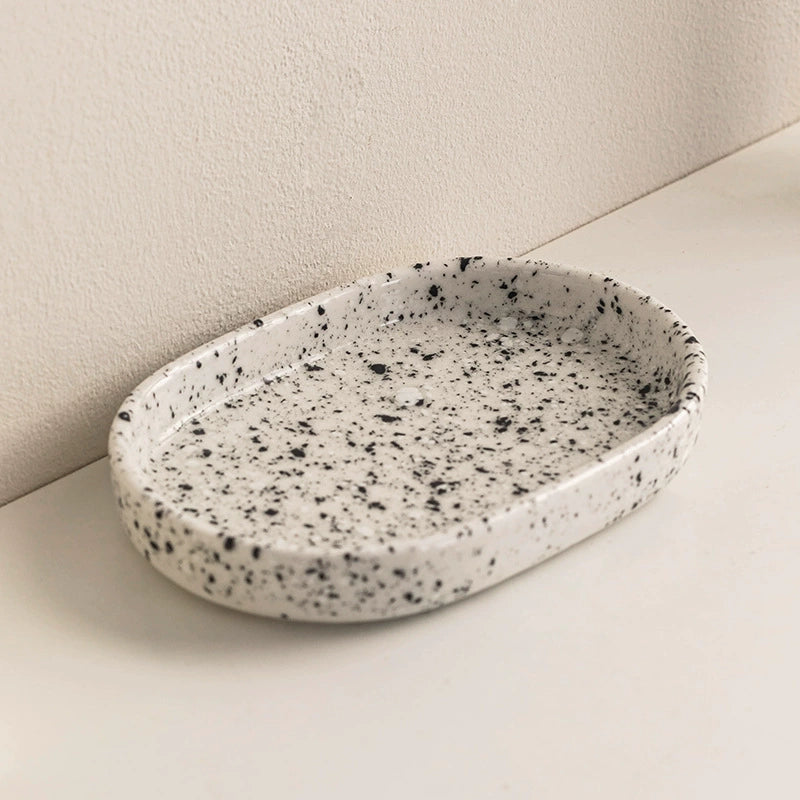 Terra Speckle Ceramic Bathroom Collection Berriscent