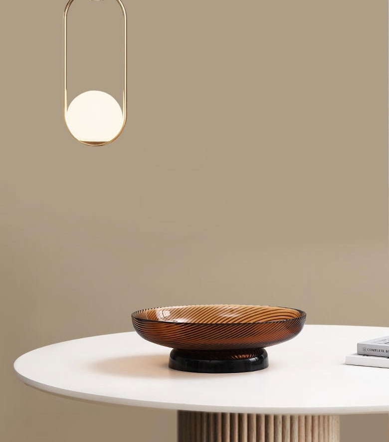 Aurelia Pedestal Glass Bowl Collection Berriscent