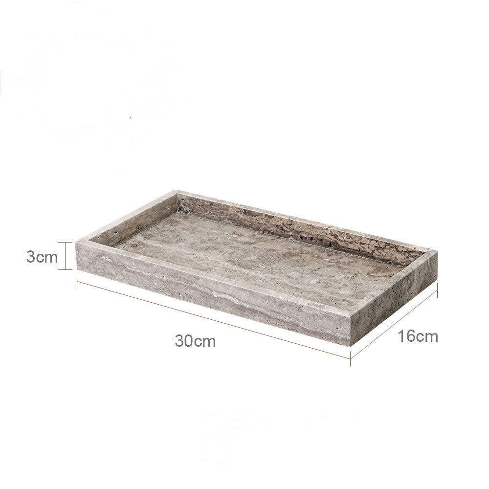 Silver Cavestone Bathroom Deluxe Set Berriscent