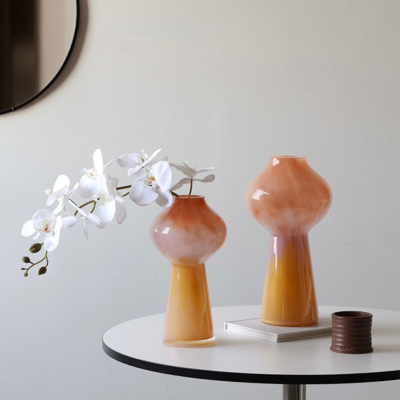 Aurora Blush Pedestal Vase Berriscent