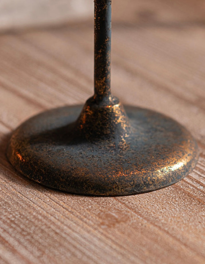 Willow Flame Candle Holder – Wrought Iron Berriscent