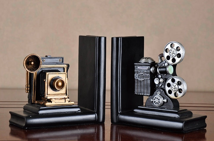 Retro Nostalgic Film Bookends Berriscent