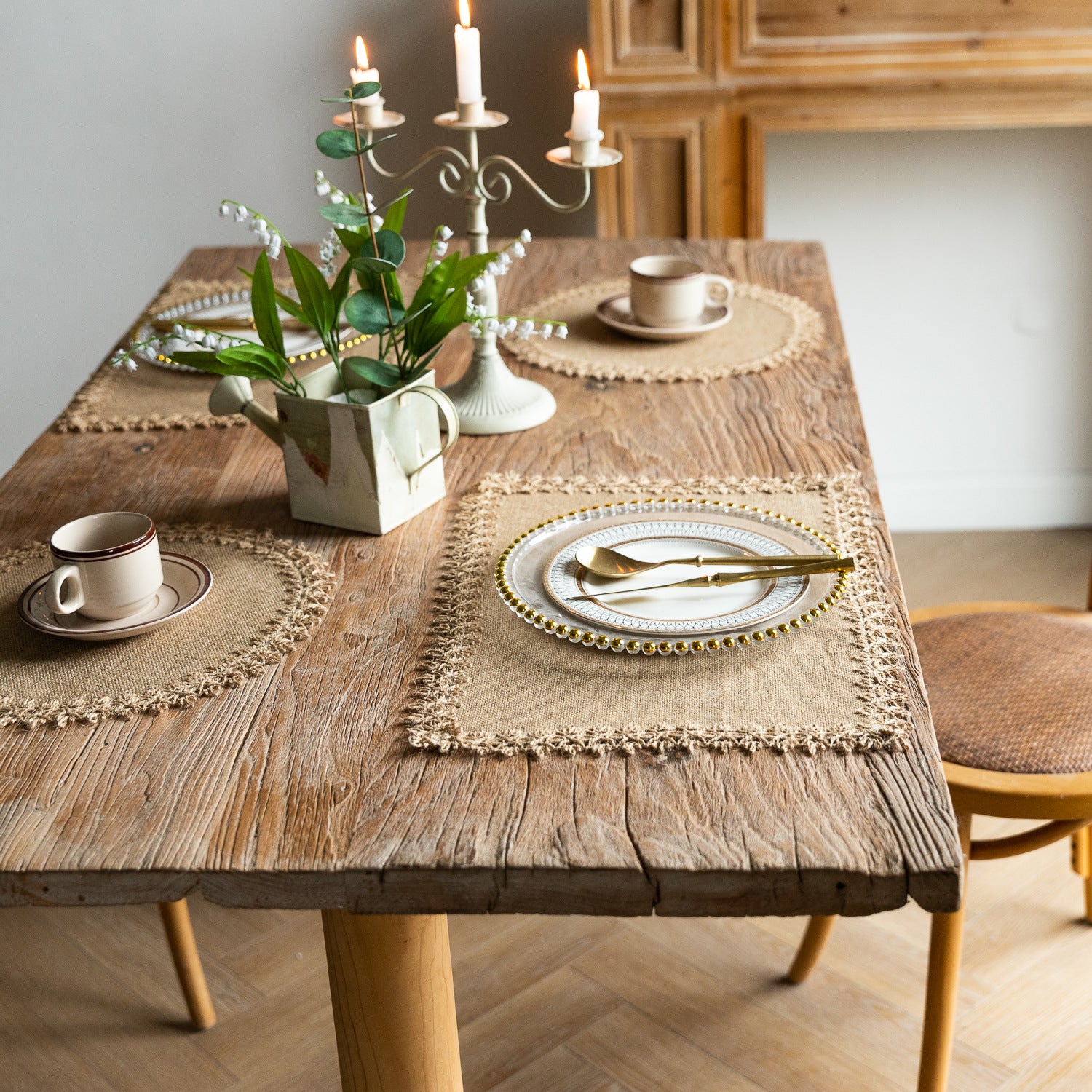 Rustic Weave Placemat – 30×45 cm Berriscent