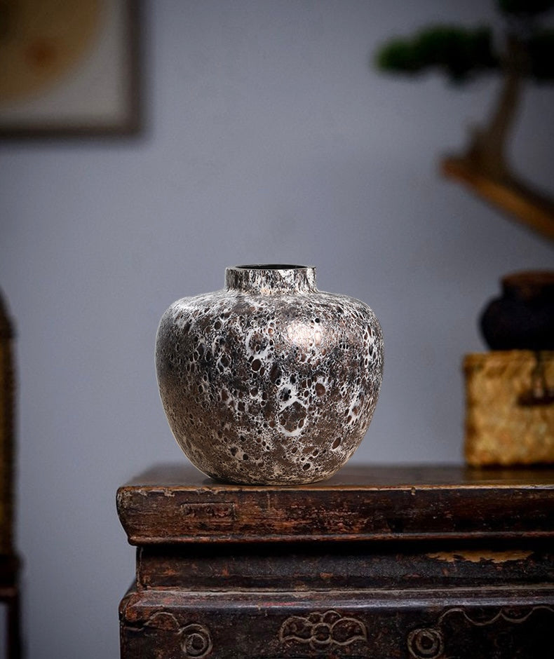 Lunar Stone Art Glass Vase Berriscent