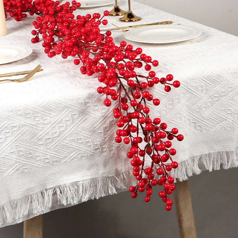 Festive Red Berry Garland – 2m