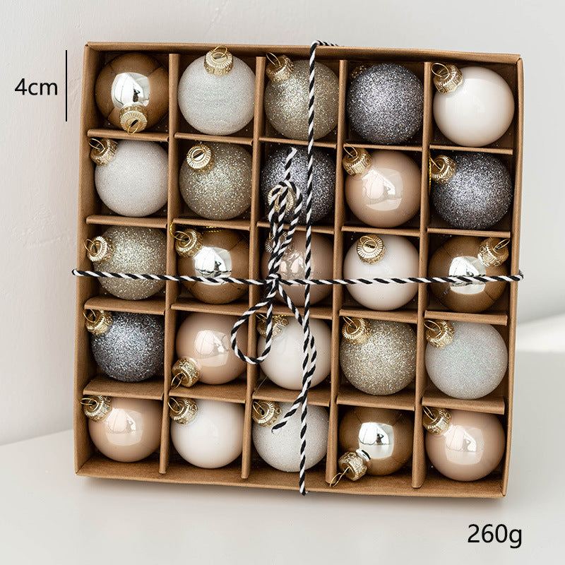 24-Piece Christmas Bauble Ornament Set