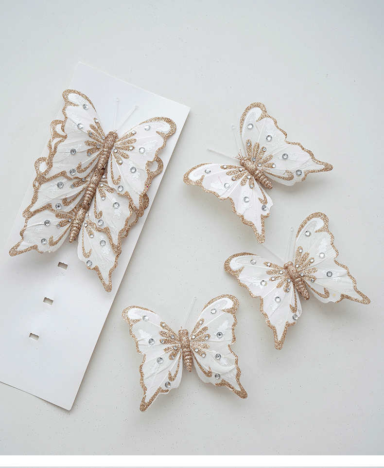 Crystal Wing Butterfly Clip Berriscent
