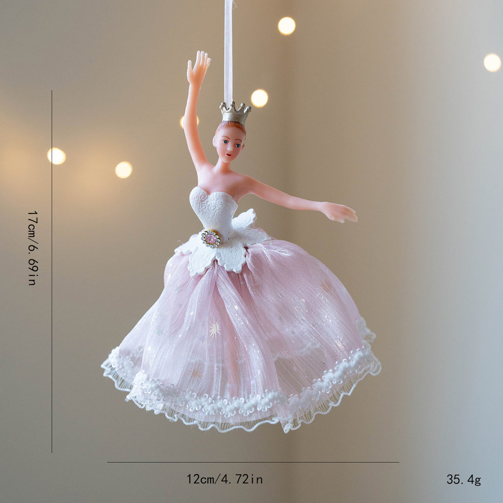 Elegant Ballerina Hanging Ornament
