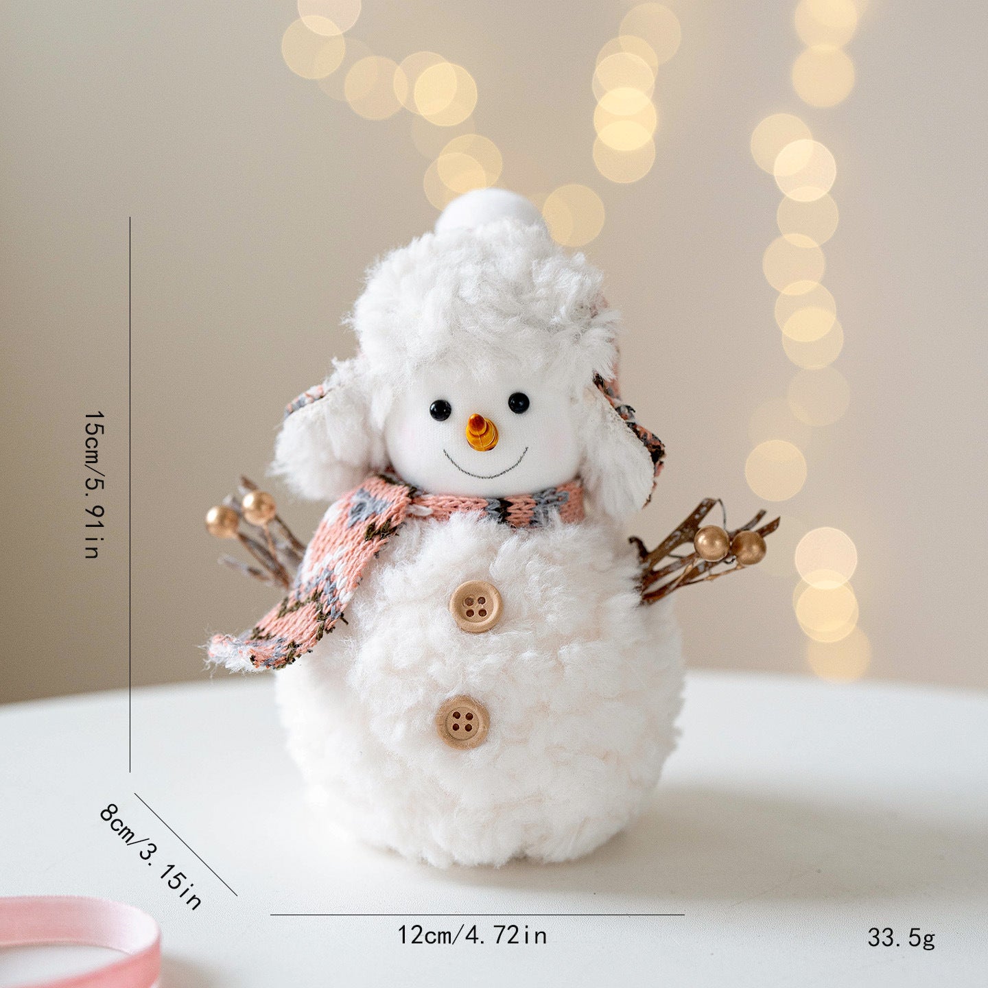 Snowman Family Decoration Set