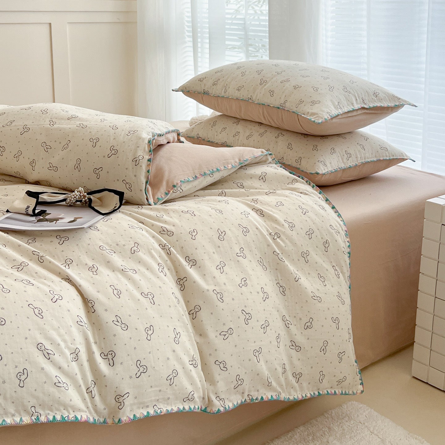 Cotton Dreams Bedding Collection (4-Piece Set) Berriscent