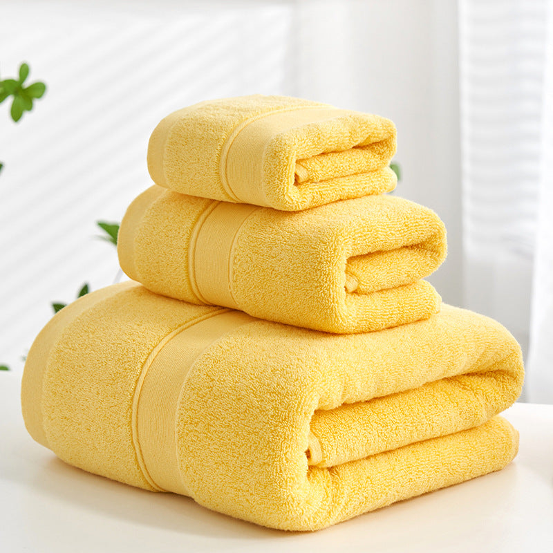 Luxury Combed Cotton Bath Towel Set – 500g Thick Plush Comfort Berriscent